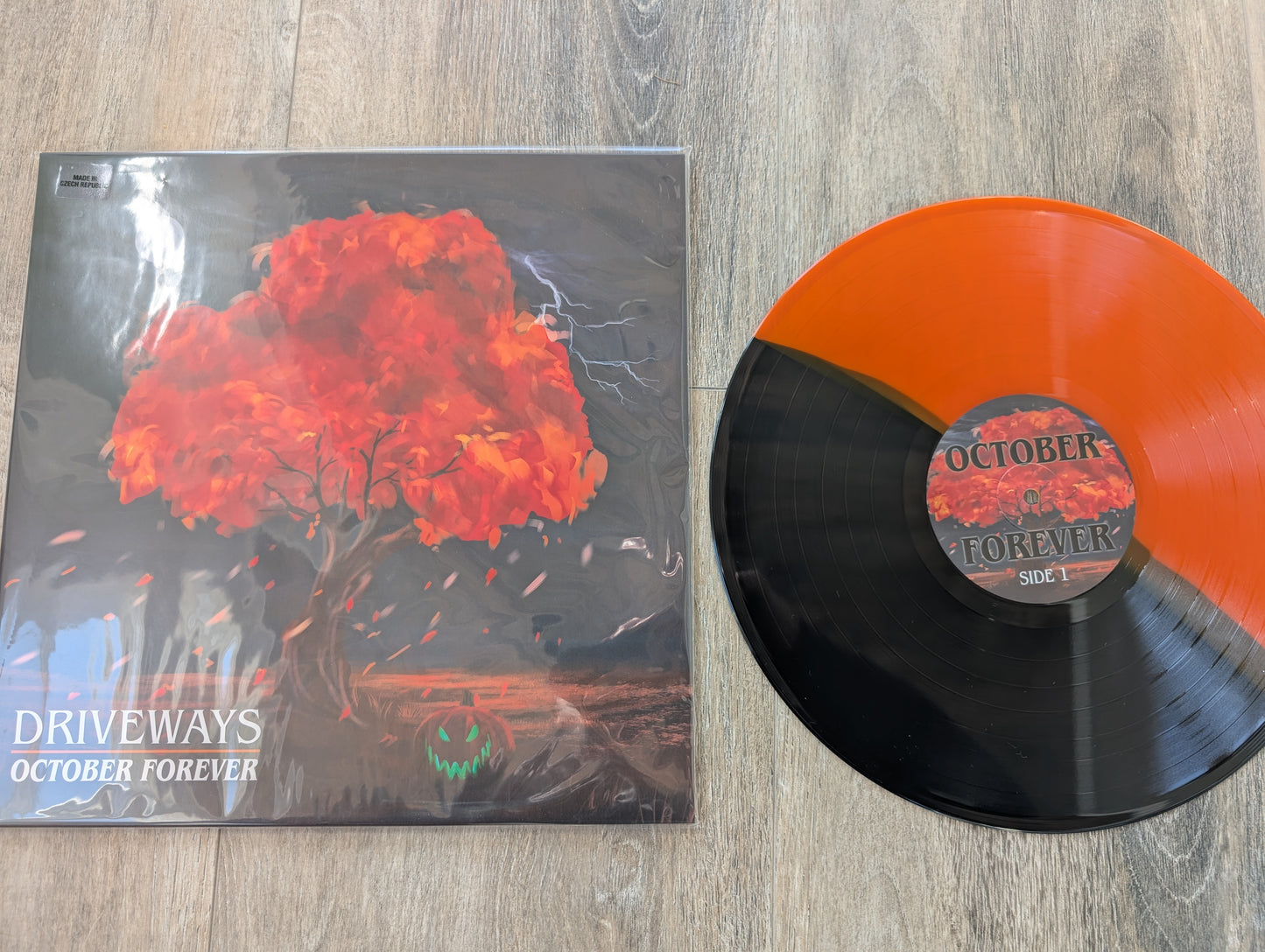 October Forever Vinyl - BLACK/ORANGE