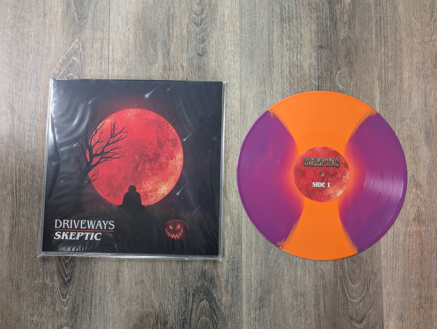 Skeptic Vinyl - Purple/Orange/Purple
