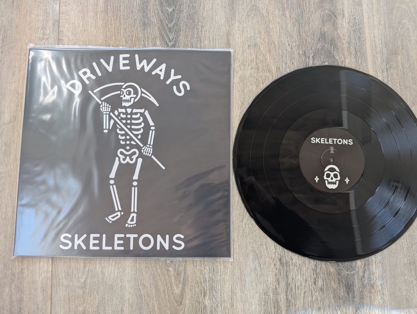 Skeletons Vinyl - BLACK